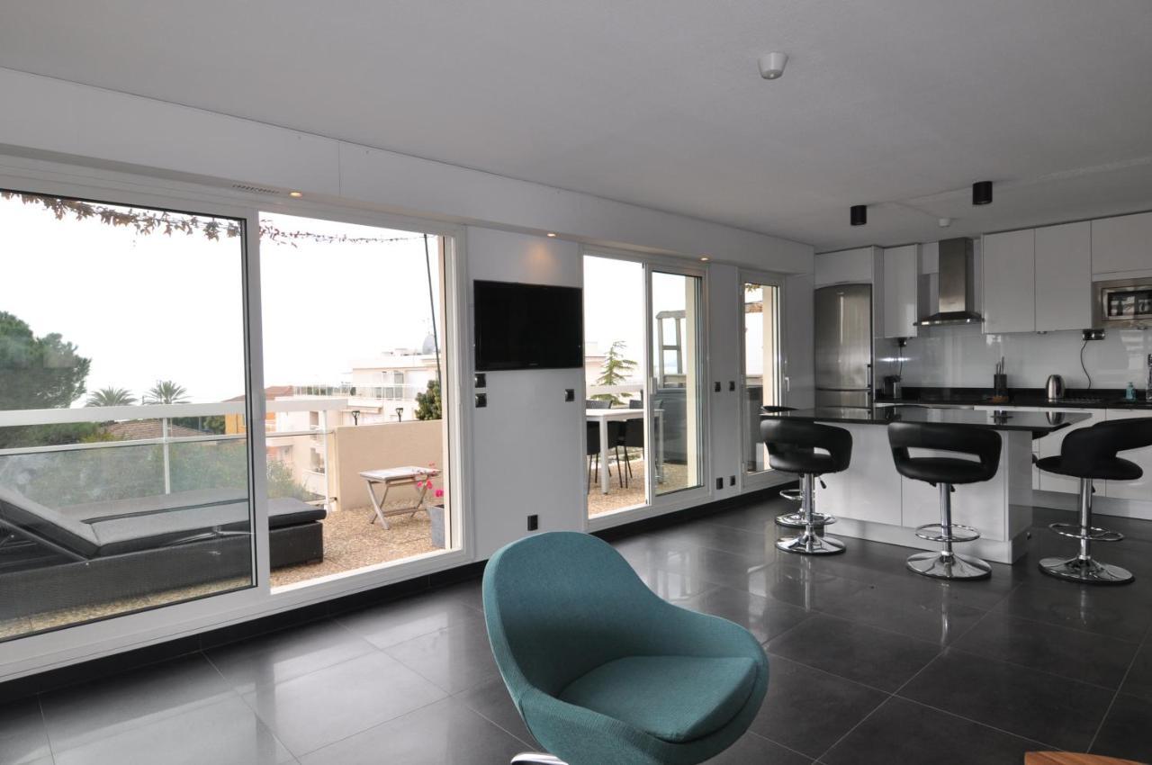 Gorgeous One-Bedroom Apartment With Terrace And Sea View -Stayinantibes- Bijou Plage Exterior foto